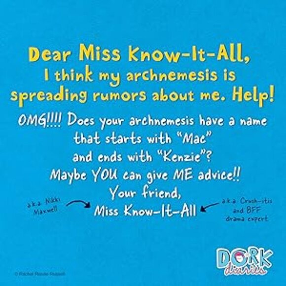 Book 5 Tales from a Not-So-Smart Miss Know-It-All Hardcover - Picture 5 of 17